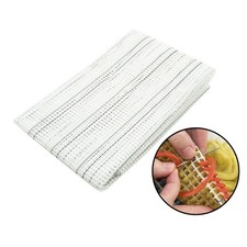 1x1.5m Blank Rug Hooking Mesh Canvas for Latch Hook Cushion Tapestry Canvas