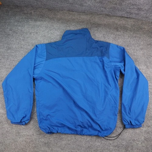 REI Windbreaker Jacket Mens Med Blue Ripstop Full Zip Gorpcore Outdoor Hiking image 3