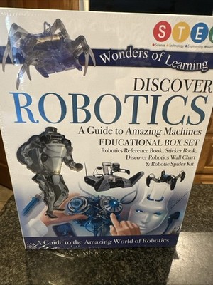 STEM Wonders of Learning: Discover Robotics - A Guide to Amazing Machines NEW