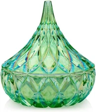 "Versatile Hershey Candy Dish - Decorative Crystal Bowl for Gifts and Gatherings