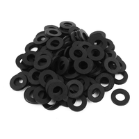 100 StüCk Gummi Unterlegscheiben 16 Mm AußEndurchm. 8 Mm Innendurchm. 2 Mm Dicke