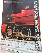 LIMA RAILWAYS OO - O & N  GAUGE Catalogue / Brochure 1981 -1982