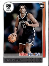 2021-22 Hoops #215 Day'Ron Sharpe Red Backs