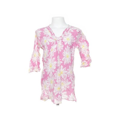 Bali Belle, Bluse, Größe: 140, Pink/Weiß/Gelb/Mehrfarbig, Blumen, Mädchen #iq1