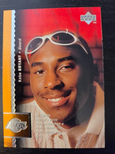 1996-97 Upper Deck - Kobe Bryant #58 Rookie Los Angeles Lakers