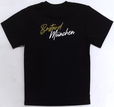 Movic Blue Lock Exhibition Bastard Munchen Emblem Black T-Shirt Free Size