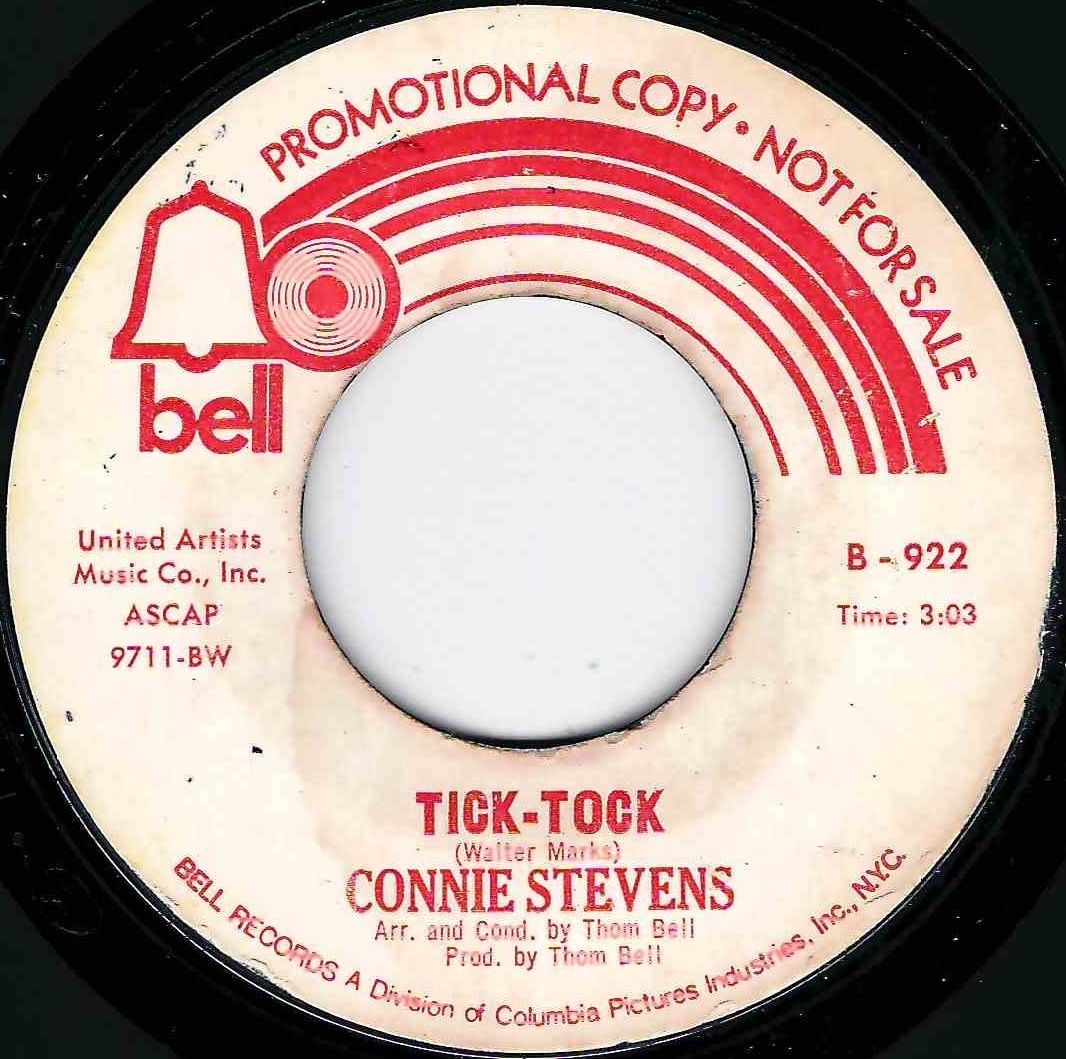 photo of Connie Stevens - Tick-tock - Bell Demo