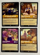 Disney Lorcana 7 Card Lot Luisa Madrigal Rare Seven Dwarfs Encanto Bundle