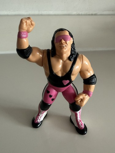 Bret the Hitman Hart Hasbro Wrestling Action Figur...