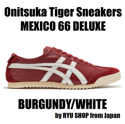 usaプロフお読みください Onitsuka Tiger Sneaker MEXICO 66 DELUXE 1181A436.600 BURGUNDY