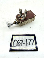 Vintage Push-pull Switch Chrome Knob 1930s 1940s Ford C67-177