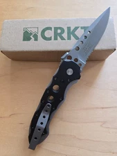 Columbia River CRKT 5021 Van Hoy Yea-Go Single Blade Frame Lock NEW DISCONTINUED