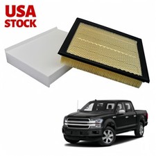 Combo Set For 2015-2023 Ford F150 Pickup Engine Air Filter and Cabin Air Filter