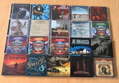37 CD's von Joe Bonamassa.
