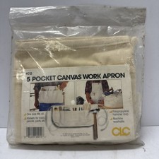 CLC 5 Pocket Canvas Work Apron C12 NOS