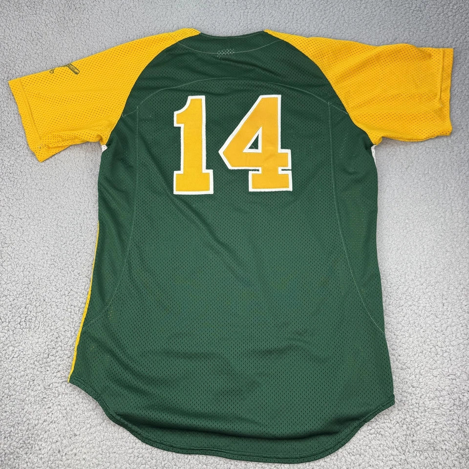 Camiseta de beisebol masculina Rockport‐Fulton Texas Pirates média 42 Rawlings 14 - Imagem 2 de 4