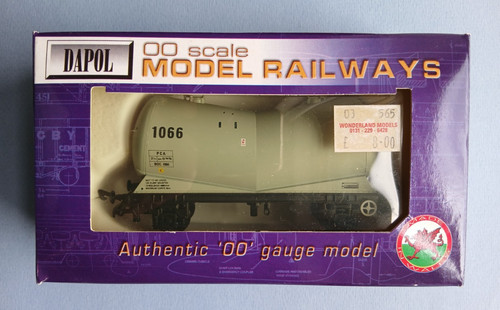 Dapol B196 - 50t PCA VEE Zementtank (grau) '1066' - OVP mit Extras | Condition: Used