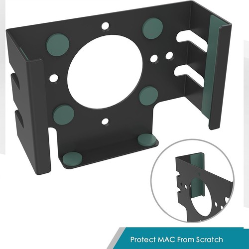 Metal Stand Holder For Apple Macmini M4 Wall Mount 2024 Space Saving Storage - Afbeelding 8 van 9