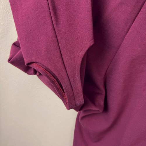 Vintage 80s High Waist Burgundy Stirrup Pants Cotz Inc Gr. M Rayon/Nylon/Lycra - Bild 3 von 4