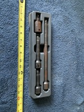 Snap On 12 Drive Impact Extension Set Slight Surface Rust