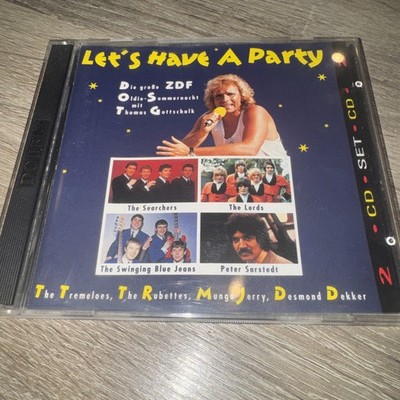 LET`S HAVE A PARTY DIE GROSSE ZDF OLDIE SOMMERNACHT 2 CD`S ZUSTAND GUT  