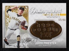 2020 Topps Pro Debut Distinguished Medallions 57/99 Quinn Priester #DD-QP 0c4