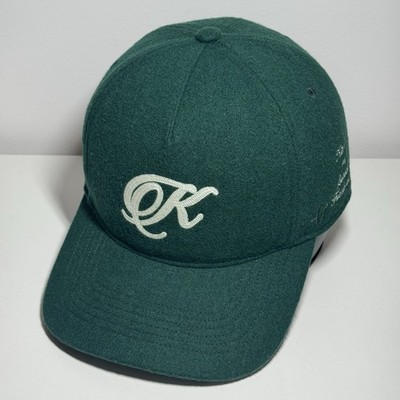 KITH for 47 Chain Stitch K Hitch Snapback Stadium Cap Green