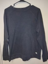 Vuori Men's Long Sleeve Strato Tech Tee, Gray, Size Medium