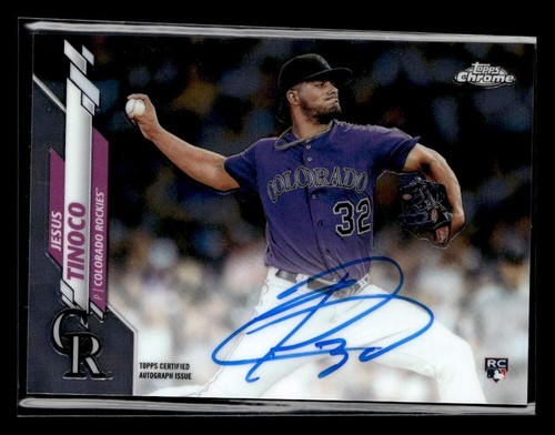 2020 Topps Chrome #RA-JT Jesus Tinoco Auto Rookie Autographs