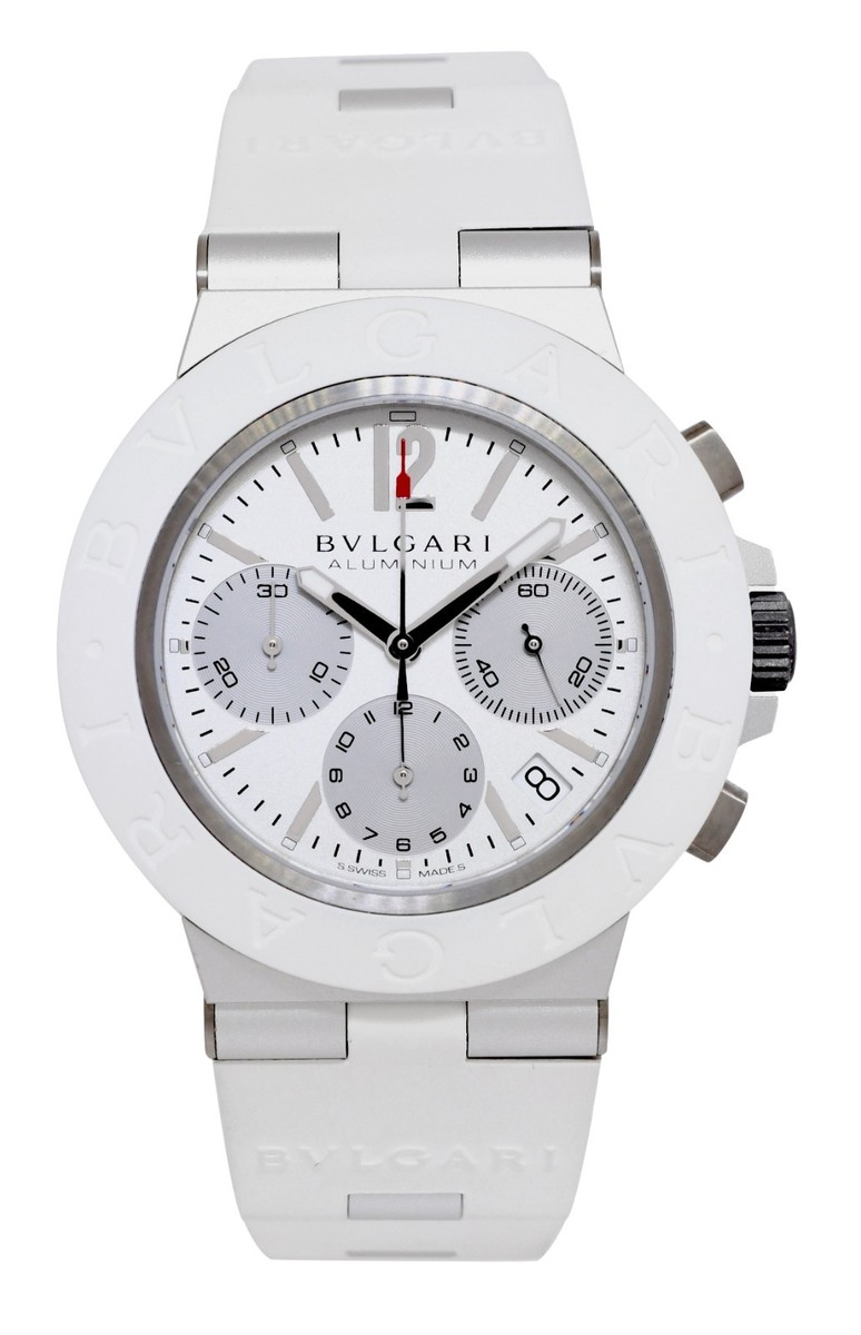 Bvlgari Bvlgari Chronograph Aluminum White 40mm Automatic Watch B