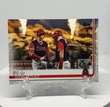 Shohei Ohtani RARE MIKE TROUT RC INVESTMENT CARD SSP TOPPS DODGERS MINT ERROR