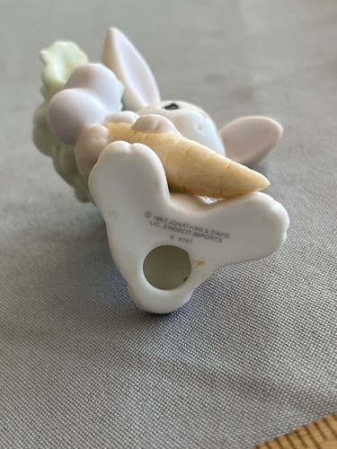 Vintage Precious Moments "To Some Bunny Special" Bunny Figurine No Box - Picture 5 of 6
