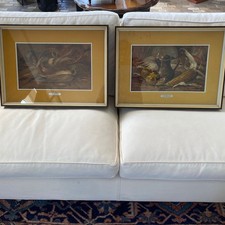 Coppia di quadri Natura Morta olio su tela di Arturo Bonanomi XX secolo