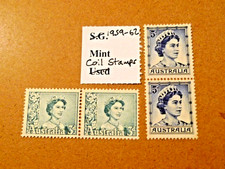 AUSTRALIA 1959 Queen Elizabeth II-Photos from Baron Studio 3d MM/5d UMM COILS