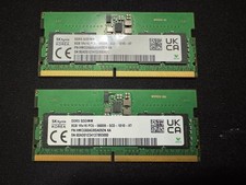 SK Hynix 16GB 2 x 8GB 1Rx16 DDR5 5600MHz SODIMM RAM HMCG66AGBSA092N