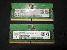 SK Hynix 16GB (2 x 8GB) 1Rx16 DDR5 5600MHz SODIMM RAM HMCG66AGBSA092N