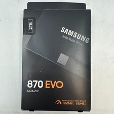 New Samsung 870 Evo 2tb Solid State Drive MZ-77E2T0