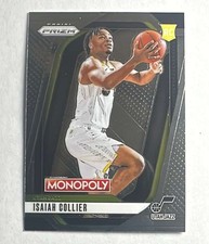 2024-25 Panini Prizm Monopoly Isaiah Collier Rookie Card RC #36