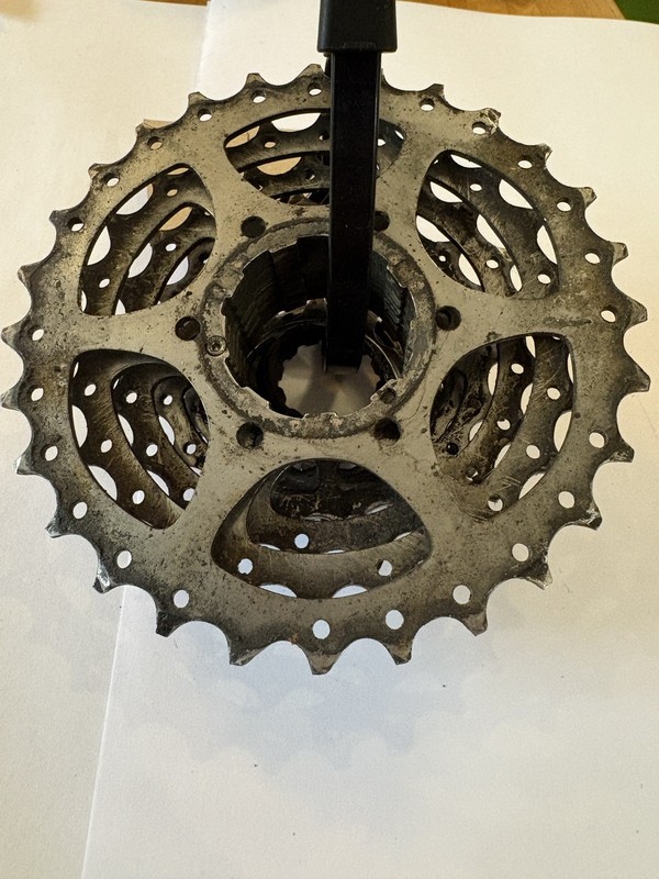 SRAM 9 Speed Cassette 11-28 used but in good condition