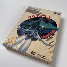 Junk Konami Gradius RC-742 MSX Cartridge Nemesis Japan Retro Shoot-'Em-Up Game