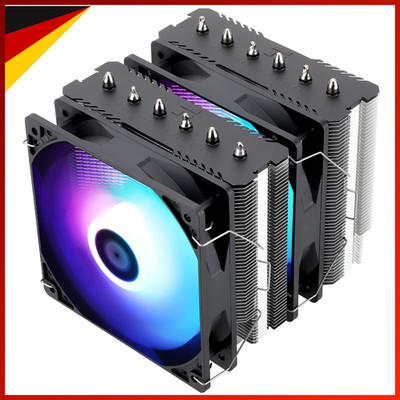 CPU-Luftkühler Peerless Assassin 120 SE ARGB 6 Heatpipes Dual 120mm für AM4 AM5