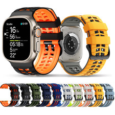 Silicone Band Strap For Apple Watch Series 11 10 9 6 SE Ultra 3 42/44/45/46/49mm