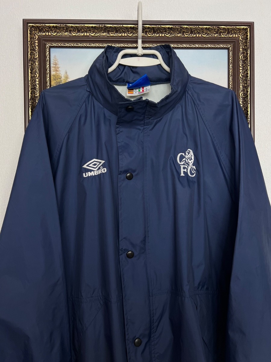 Vintage 90's Umbro Chelsea Football Jacket Soccer Windbreaker