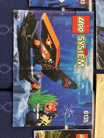 LEGO SYSTEM VINTAGE MANUAL LOT SPACE POLICE AQUAZONE 2153 6957 2162 6175 2160 +