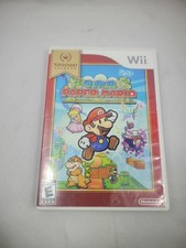 Super Paper Mario Nintendo Selects - Nintendo Wii Game CIB Tested/working 