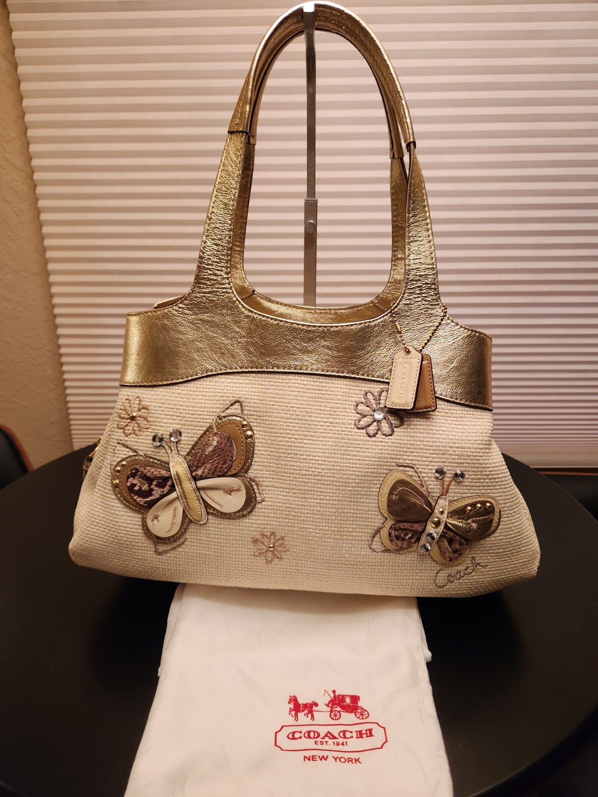 Coach Lexi Woven Butterfly Shoulder Bag (Style No. F1… - Gem