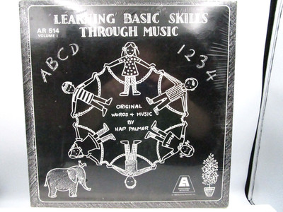 NEW/SEALED HAP PALMER LEARNING BASIC SKILLS THROUGH MUSIC VOL 1 LP