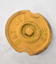 B&T USA Gas Valve Cover Cap Replacement Yellow 445DT Heavy Duty Fitting