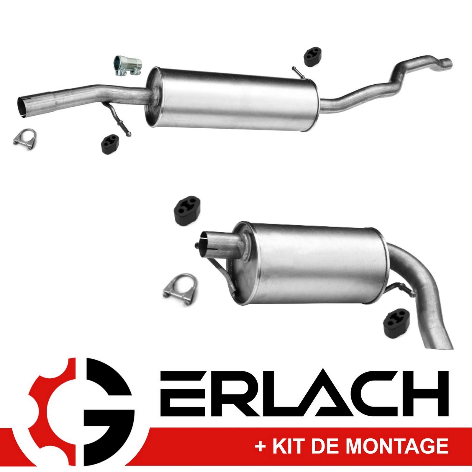Silencieux echappement 6832 Seat Alhambra 2.0 et Ford Galaxy essence
