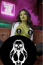 She-Hulk B (NUDE) - DOUBLE SIDED - Deviant Nation Ltd 100 w/CoA